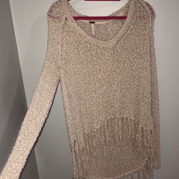 Free People Tops - Knitted free people long sleeve shirt